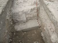 Chronicle of the Archaeological Excavations in Romania, 2009 Campaign. Report no. 27, Hârşova, La Cetate<br /><a href='http://foto.cimec.ro/cronica/2009/sistematice\027/13-HARSOVA-S-II-zidul-de-vest.jpg' target=_blank>Display the same picture in a new window</a>